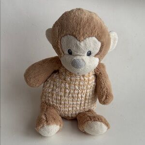 Aurora Monkey “Little Pitter” Baby Stuffed Animal